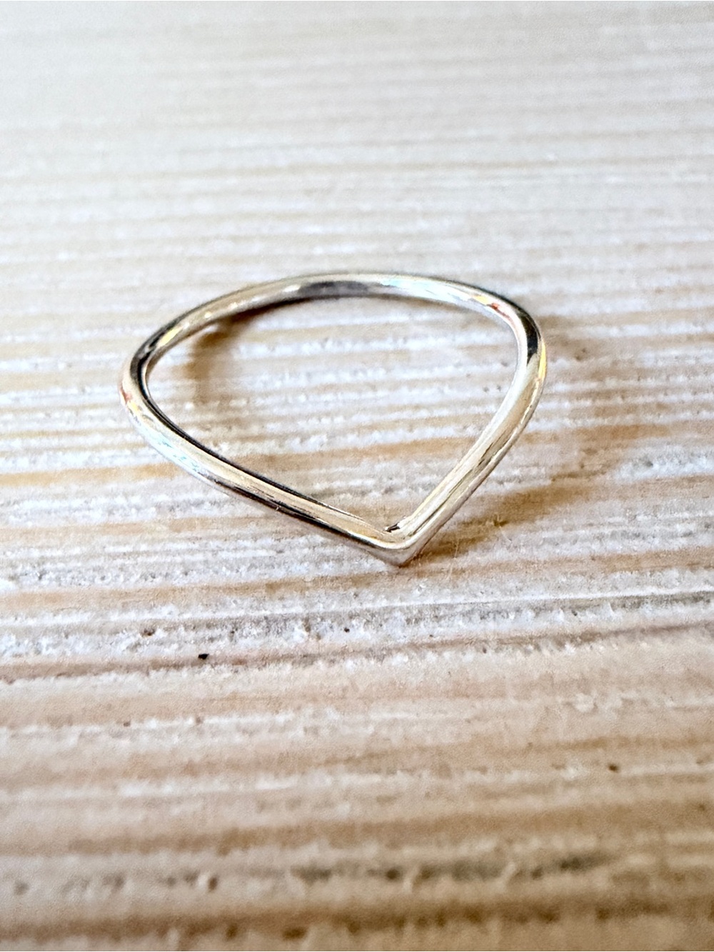 Ring Concierge 14K White Gold Stackable Ring - US 7